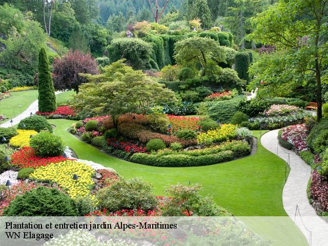 Plantation et entretien jardin 06 Alpes-Maritimes  WN Elagage