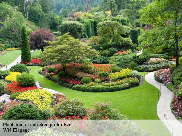 Plantation et entretien jardin eze-06360 WN Elagage