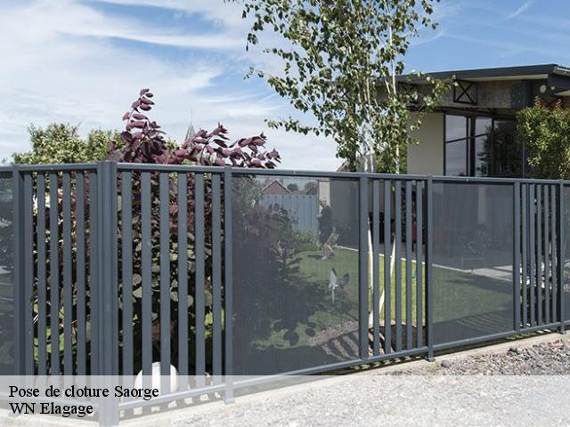 Pose de cloture saorge-06540 WN Elagage