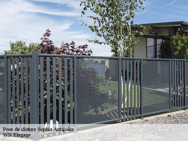 Pose de cloture sophia-antipolis-06560 WN Elagage